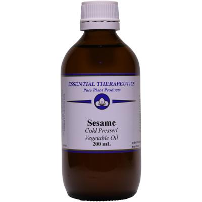 Essential Therapeutics Vegetable Oil Sesame 200ml